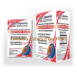 Liposomalna Witamina B12 Plus Fosfatydylocholina 30 saszetek Longer Life